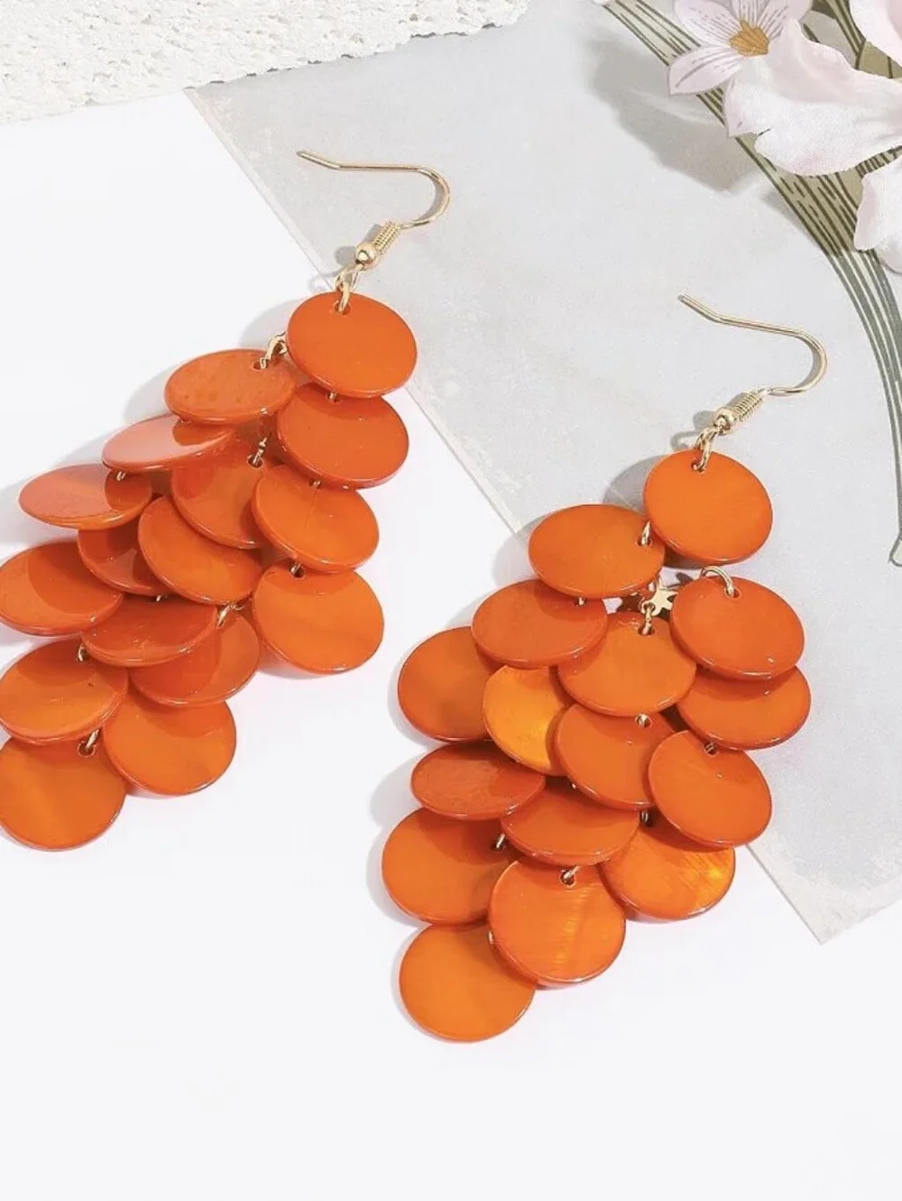 Chandelier Dangle Earrings Lightweight Statement